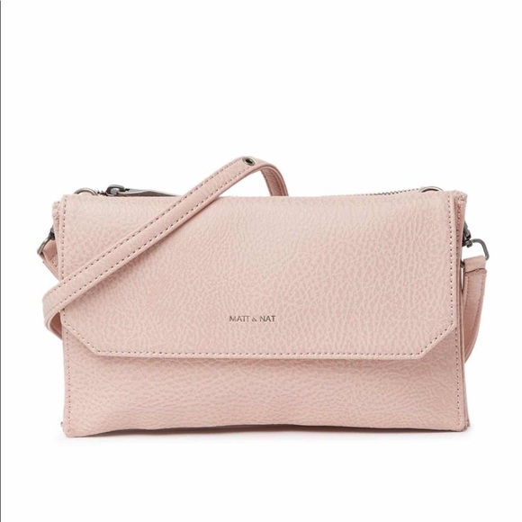 Matt & Nat Dwell Suky Vegan Leather Bag, Pink, NWT - Picture 6 of 15